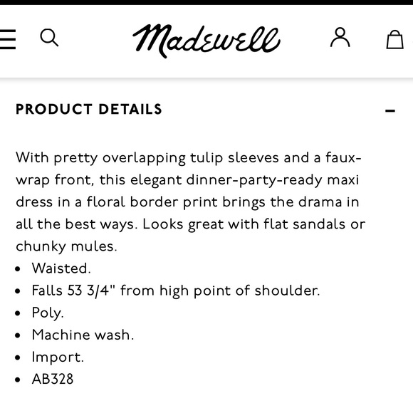 NWT Madewell Tulip Short Sleeve Maxi Dress in Tall Sunflowers Red Multicolor - Picture 3 of 13